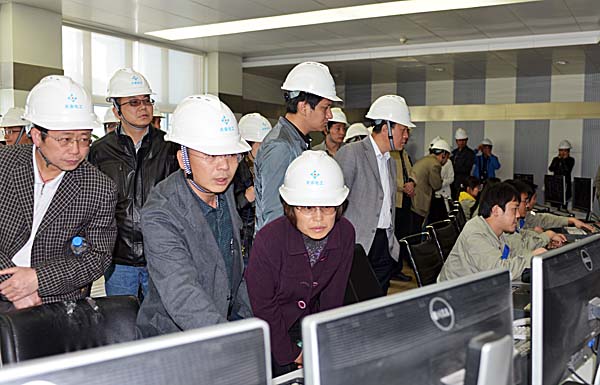 省属企业中层管理人员集中轮训班到天安化工参观