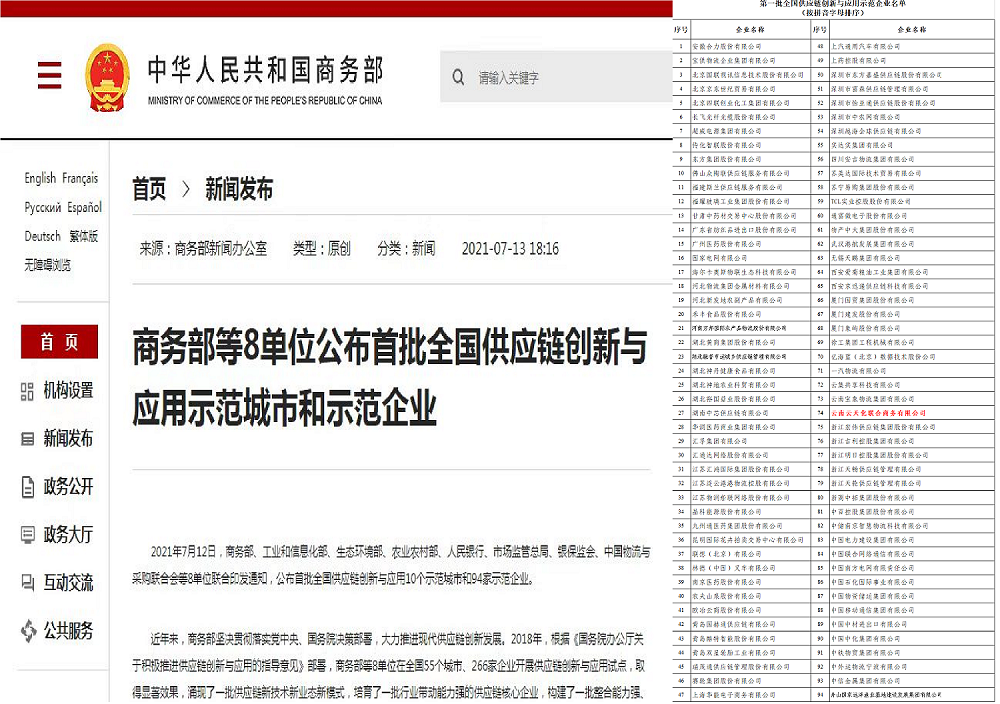 3A娱乐城
再添靓丽名片  跻身全国百强供应链创新与应用示范企业