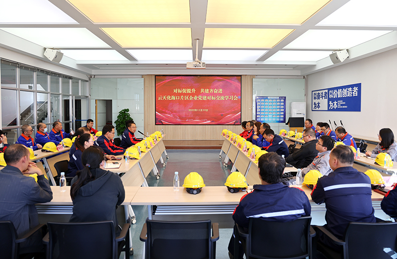 对标促提升 共建齐奋进 3A娱乐城
海口片区企业开展党建对标交流学习